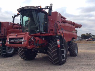 Photo 2. Case IH 8250 combine harvester