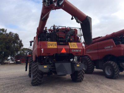 Photo 4. Case IH 8250 combine harvester