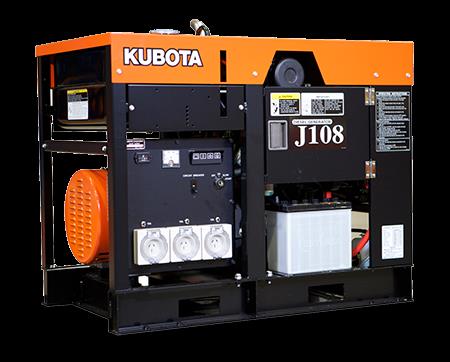 Kubota J108 Diesel Generator