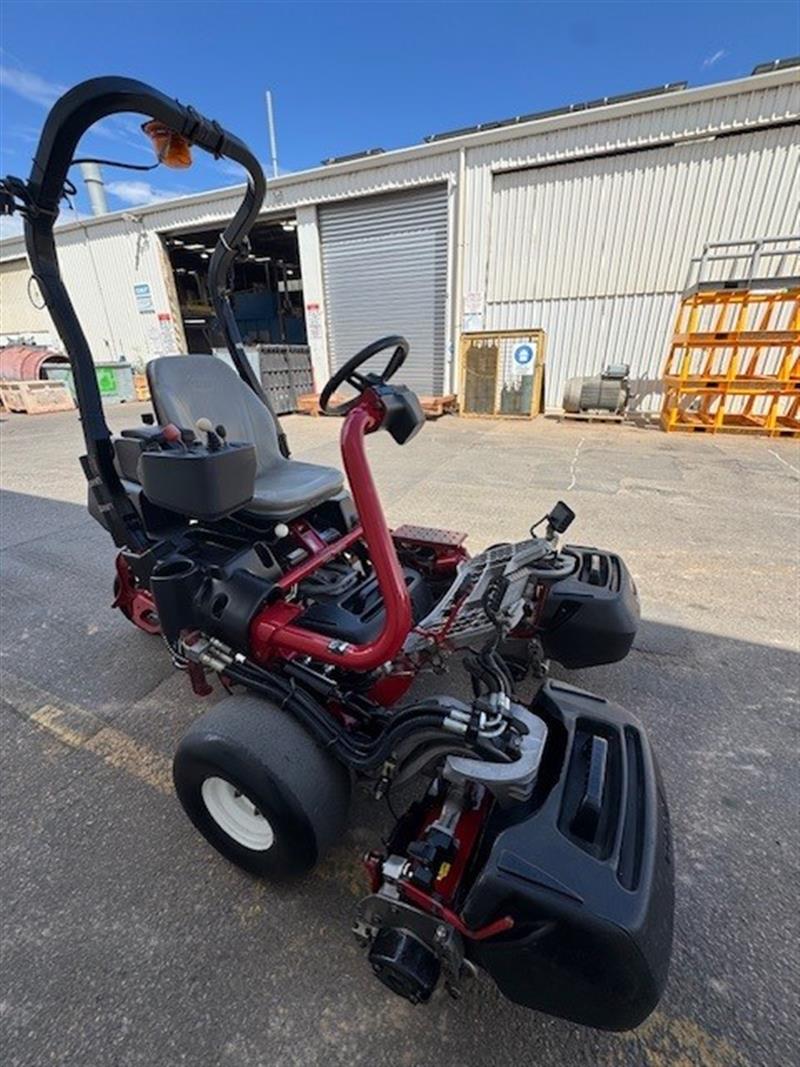 Photo 3. Toro Greenmaster Triflex 3300 greens mower