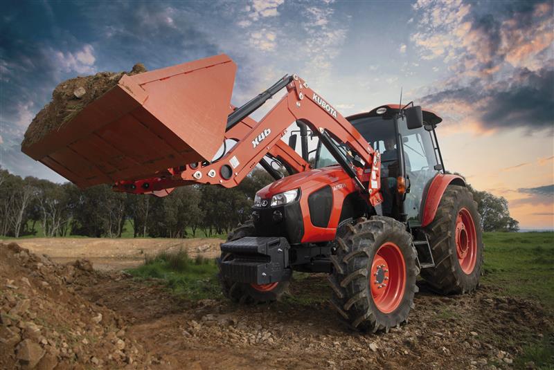 Photo 3. Kubota M5 Series narrow & standard tractor