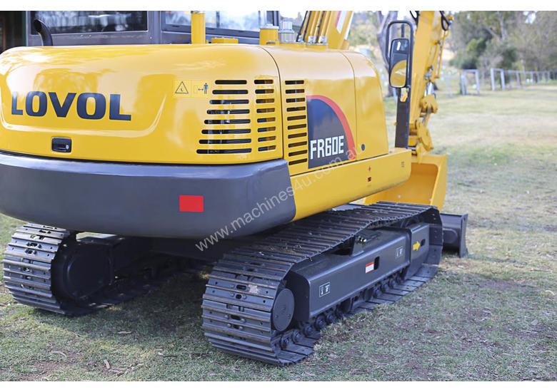 Photo 3. Lovol FR60E 6 tonne tracked Excavator