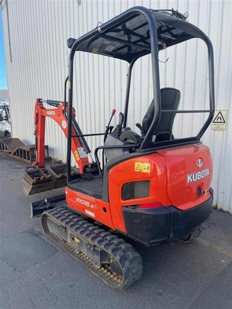 Photo 2. Kubota KX018-4 excavator