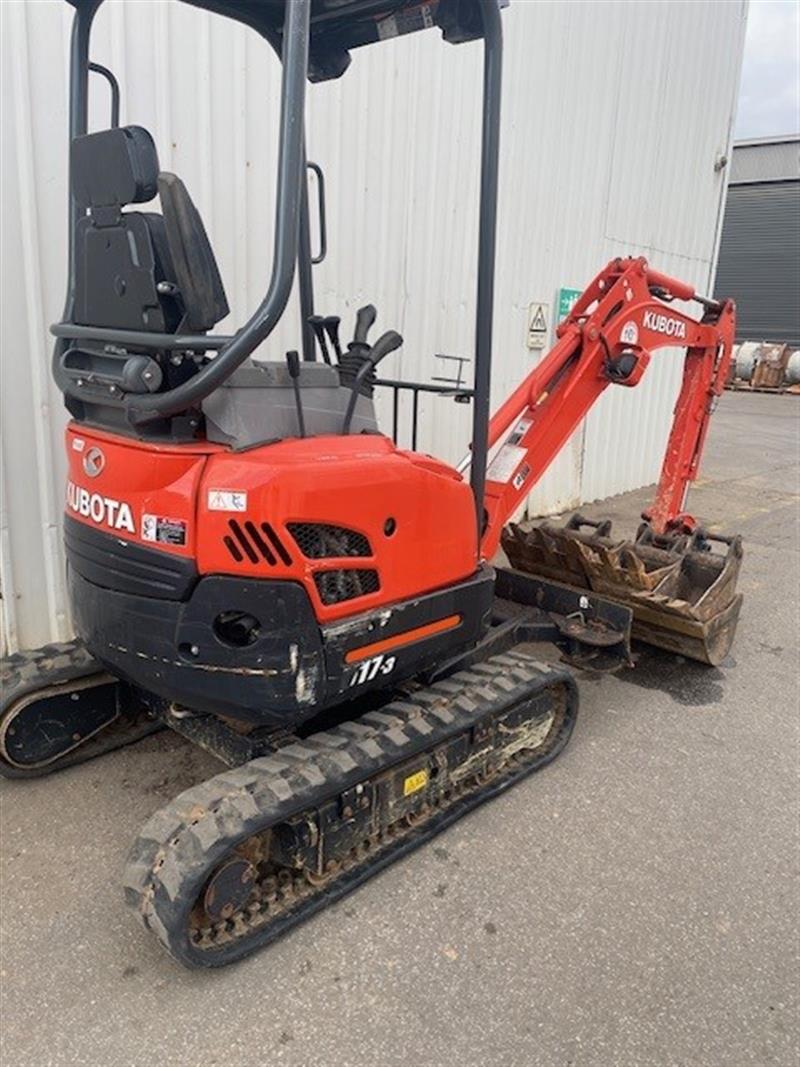 Photo 3. Kubota U17-3 mini excavator