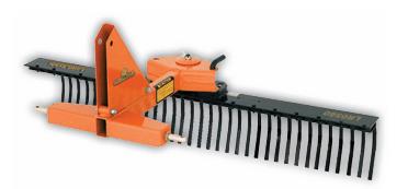 Photo 2. Lnadscape Rake Implement
