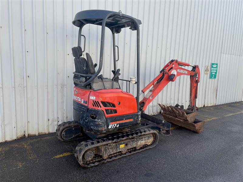 Photo 3. Used Kubota U17-3 Excavator