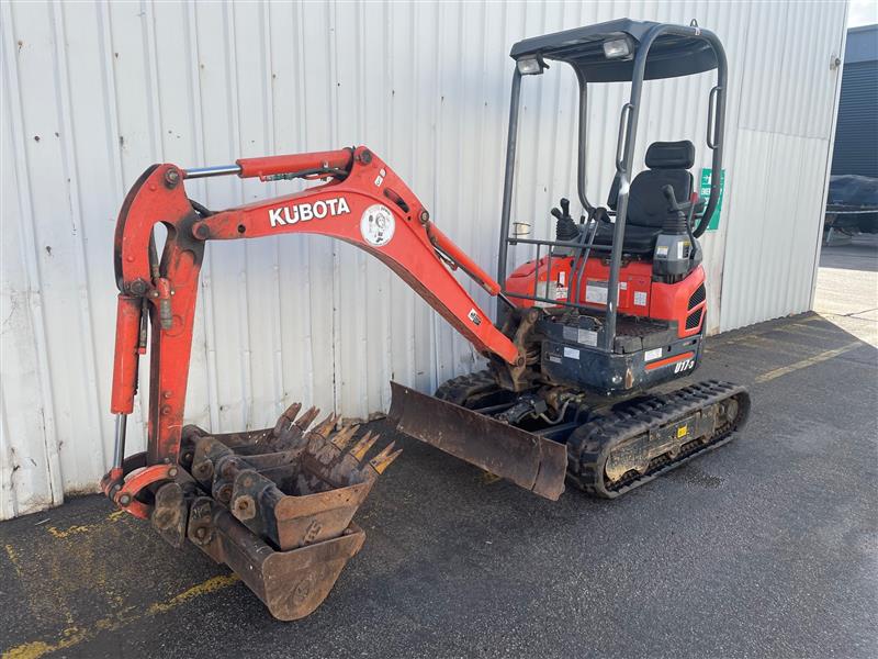 Photo 2. Used Kubota U17-3 Excavator