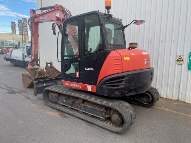 Photo 1. Used Kubota Excavator KX080-3