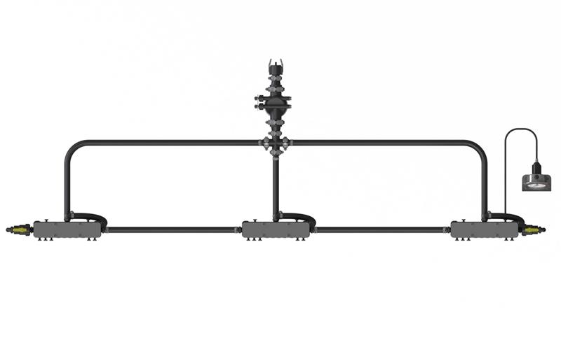 Liquid system Std-Single 50-50 Shut off air tool