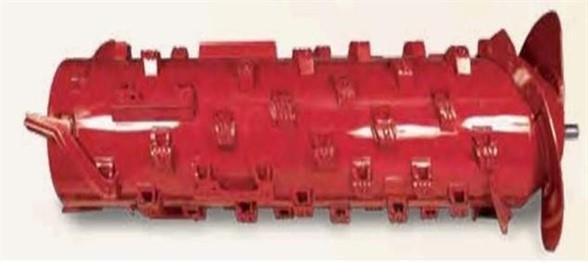 NEW! Case IH rotor assy. (Part # 87636590)