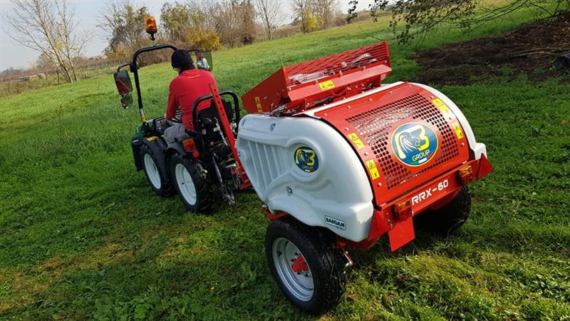 Photo 2. Bargam RRX 60 S round baler