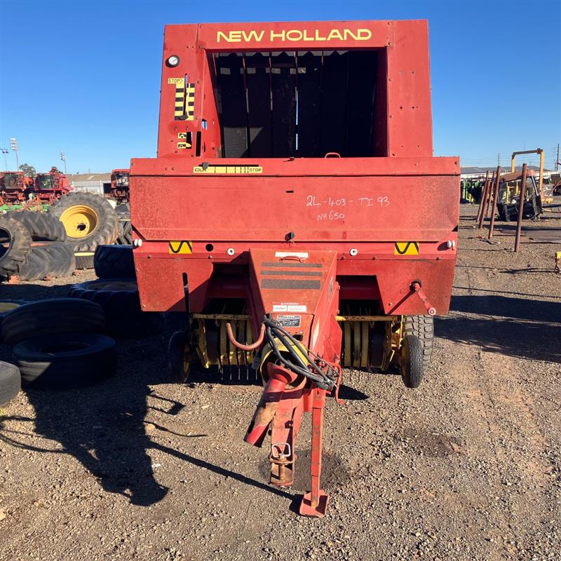 Photo 3. New Holland 650 Baler