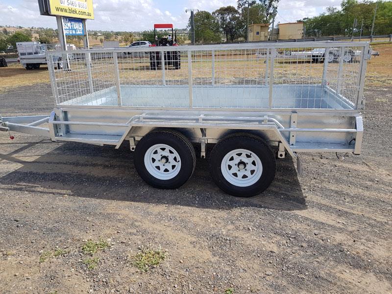 Photo 3. Tandem 10x5 dual axle heavy duty trailer