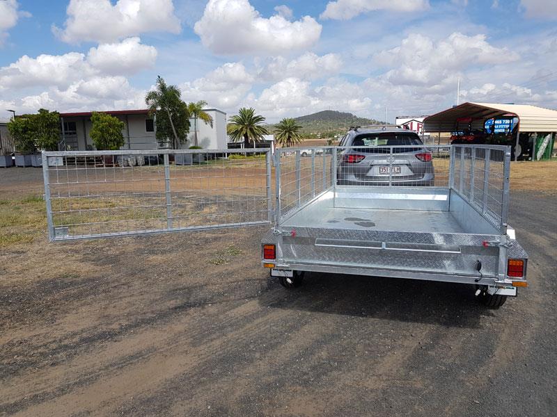 Photo 5. Tandem 10x5 dual axle heavy duty trailer