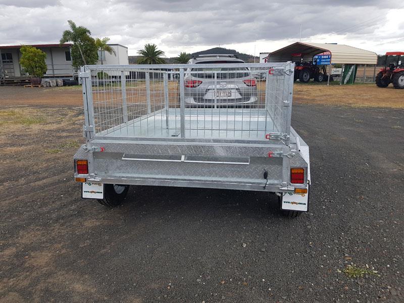 Photo 5. Tandem 8x5 dual axle heavy duty trailer