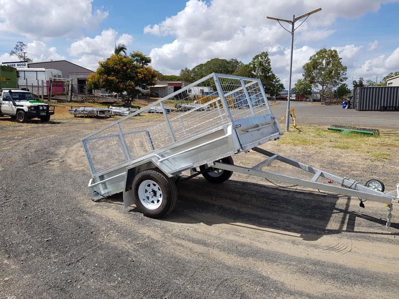 Photo 4. Agking 8x5 tipping trailer